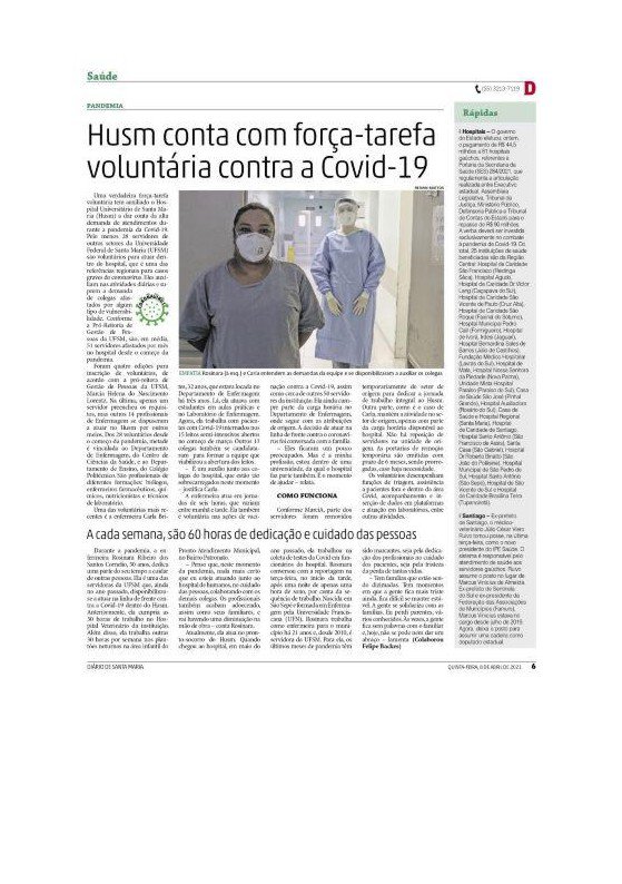 Foto tirada no dia 08 de abril de 2021