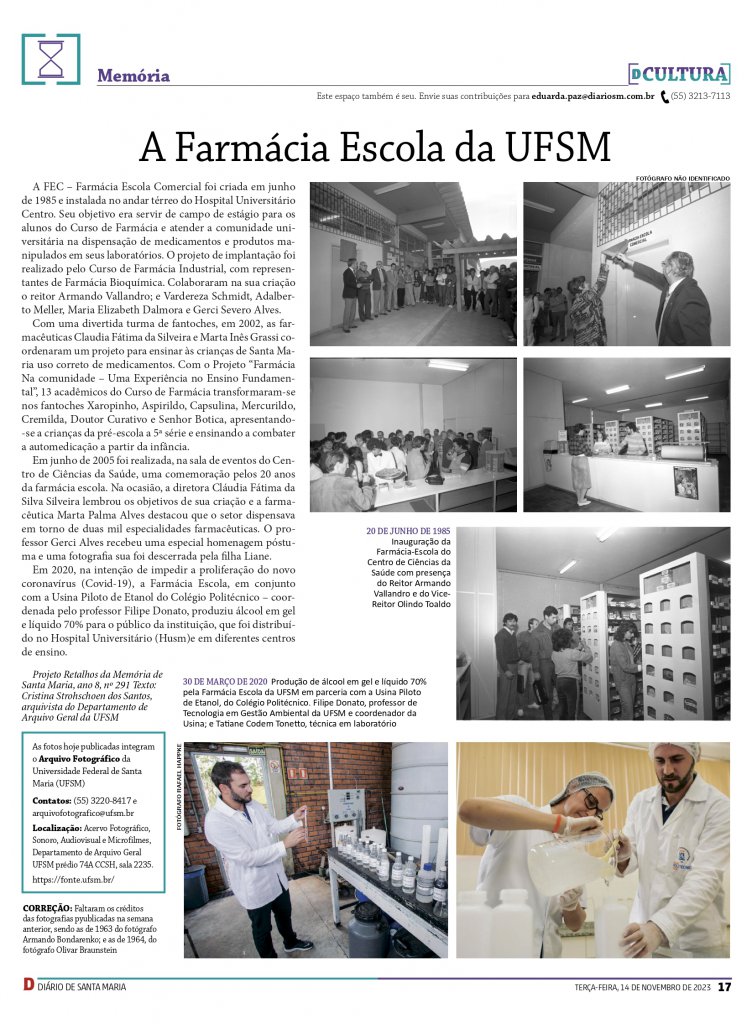 Foto tirada no dia 14 de novembro de 2023